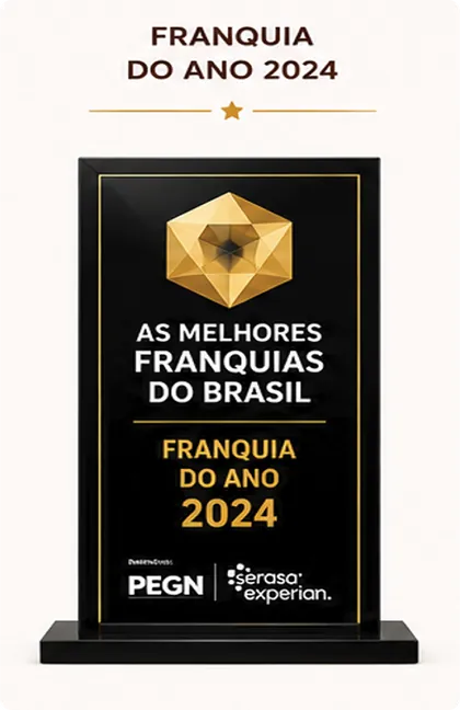 Troféu Franquia do Ano 2024, As Melhores Franquias do Brasil, PEGN e Serasa Experian